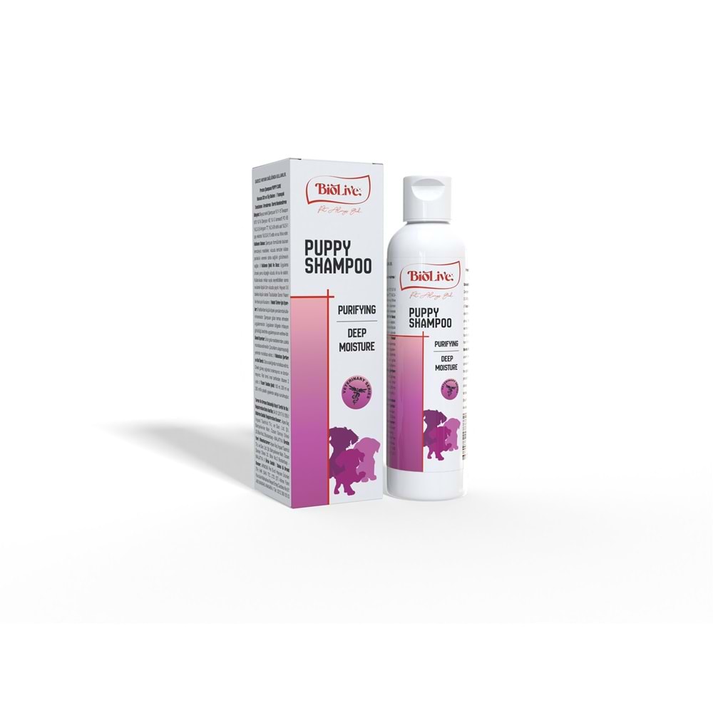 Biolive Puppy Çay Ağacı Özlü Yavru Köpek Şampuanı 200ml