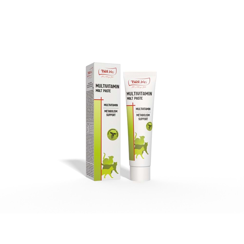 Biolive Multivitamin Kediler Paste 100gr