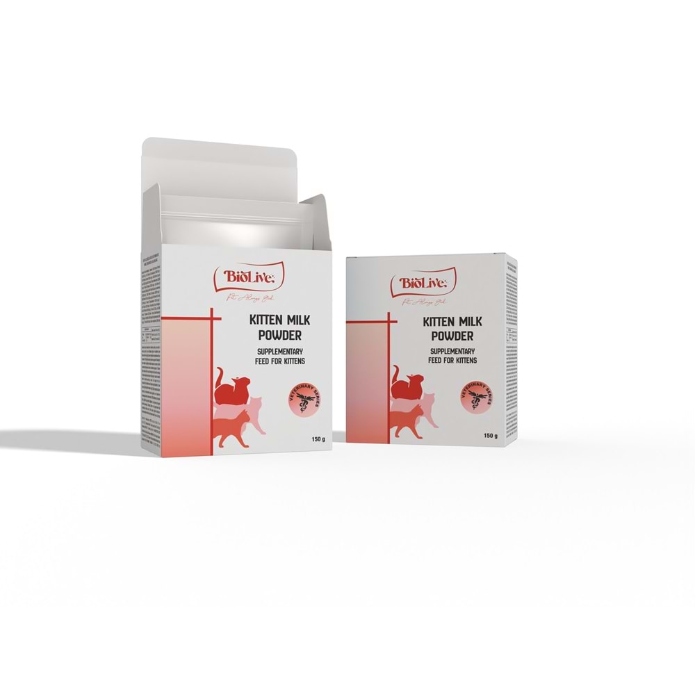 BİOLİVE KEDİ SÜT TOZU (150GR)