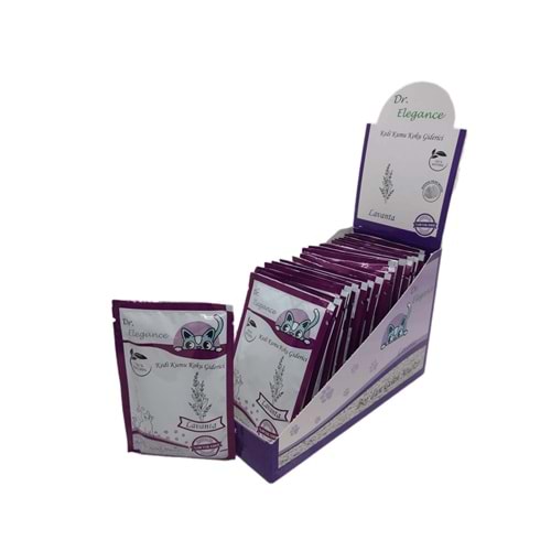 DR.ELEGANCE KEDİ KUMU KOKU GİDERİCİ LAVANTA - 25 GR
