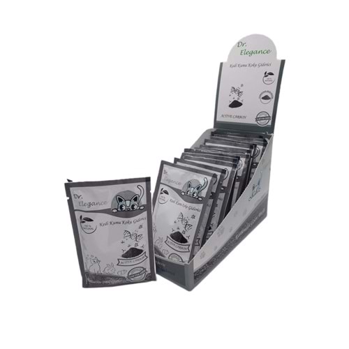 DR.ELEGANCE KEDİ KUMU KOKU GİDERİCİ AKTİF KARBON - 25 GR