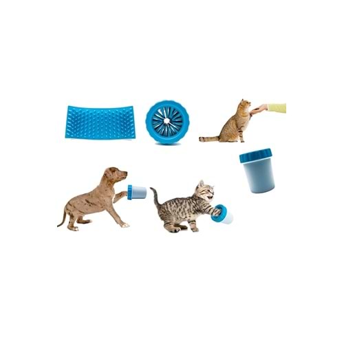 KEDİ KÖPEK AYAK PATİ YIKAMA VE TEMİZLEME APARATI