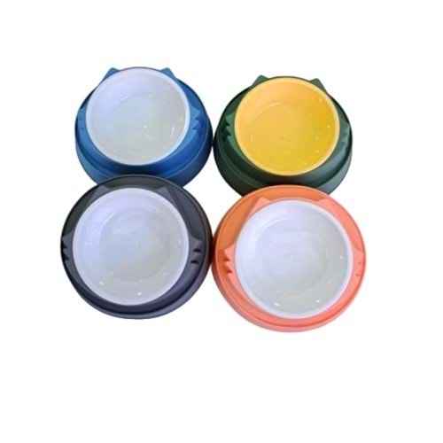 RENKLİ PLASTİK MAMA KABI YENİ