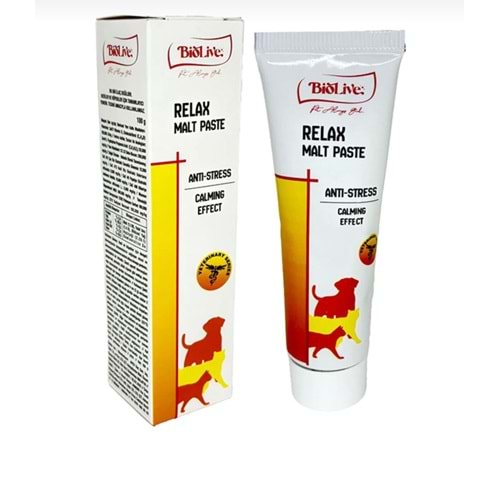 Biolive Relax Kediler İçin Paste 100gr