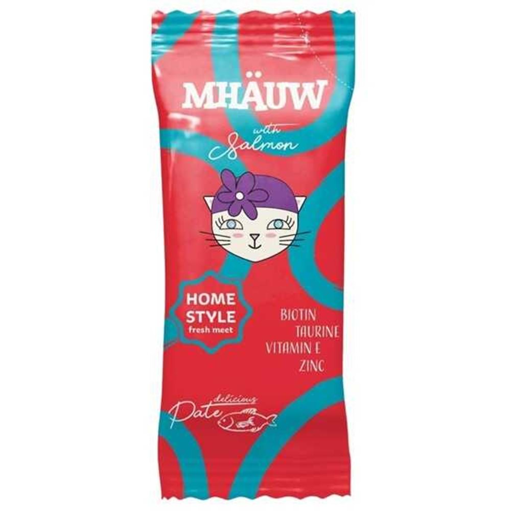 MHAUW POUCH PATE SALMON 80 G